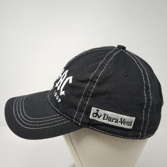 HV AC One Stop Shop Gensco Strapback Baseball Cap Black One Size Embroidered AMC - Picture 3 of 10